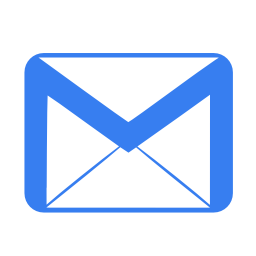 communication email blue icon